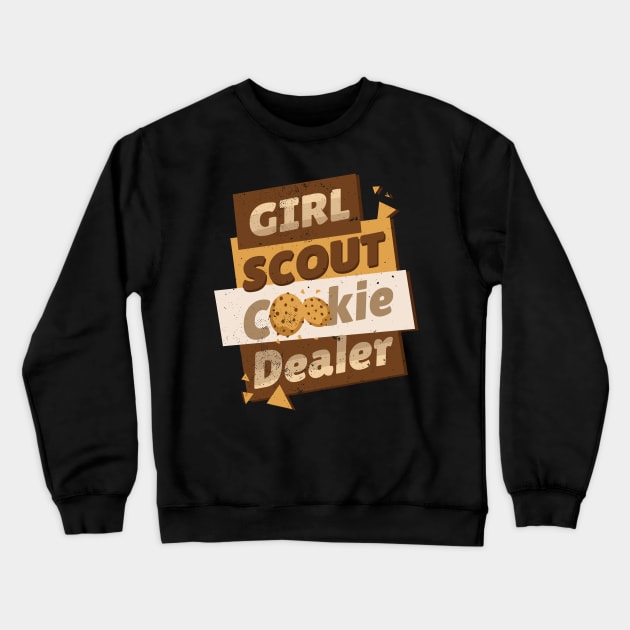 Cookie Dealer Crewneck Sweatshirt by Black Phoenix Designs